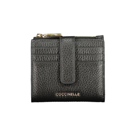 Coccinelle Portafoglio Donna Nero in Pelle