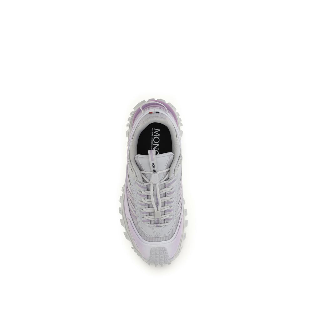 Moncler Violette Sneaker aus Polyamid für sportliche Aktivitäten