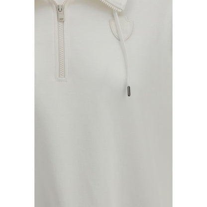 Brunello Cucinelli Weißes Baumwoll-Sweatshirt