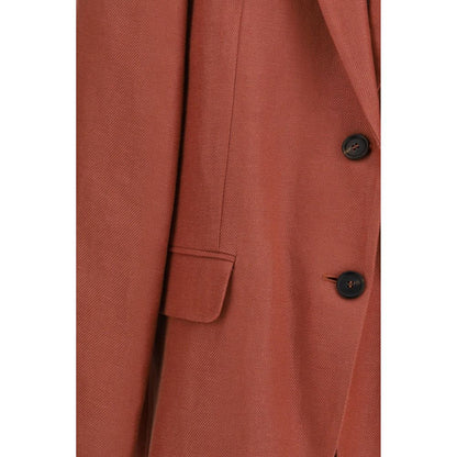 Brunello Cucinelli Mehrfarbiger Leinenblazer