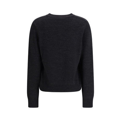 Ganni Grauer Oves Aries Wollpullover
