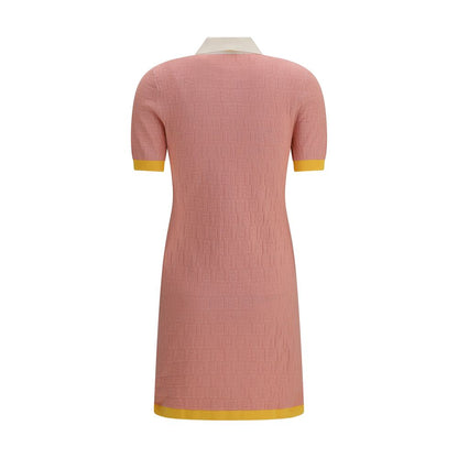 Fendi Mehrfarbiges Polyamid-Freizeitkleid