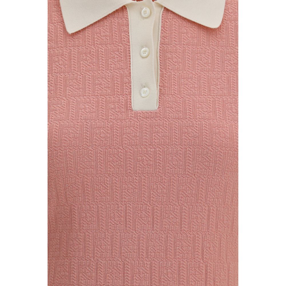 Fendi Mehrfarbiges Polyamid-Freizeitkleid