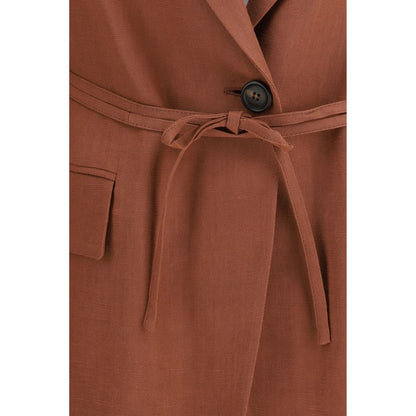 Brunello Cucinelli Mehrfarbiger Blazer aus Viskose