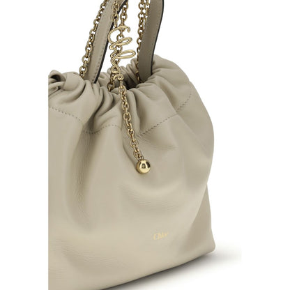 Chloé Beige Lamm Ovis Aries Aries Schultertasche