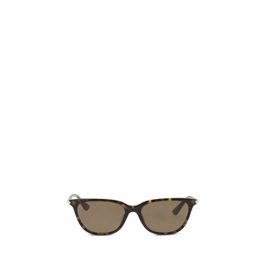 Alexander McQueen Braune Sonnenbrille aus Acetat