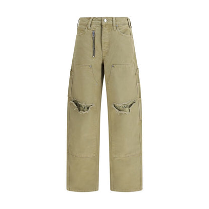 Alexander Wang Zweifarbige Baumwoll-Cargohose