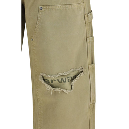 Alexander Wang Zweifarbige Baumwoll-Cargohose