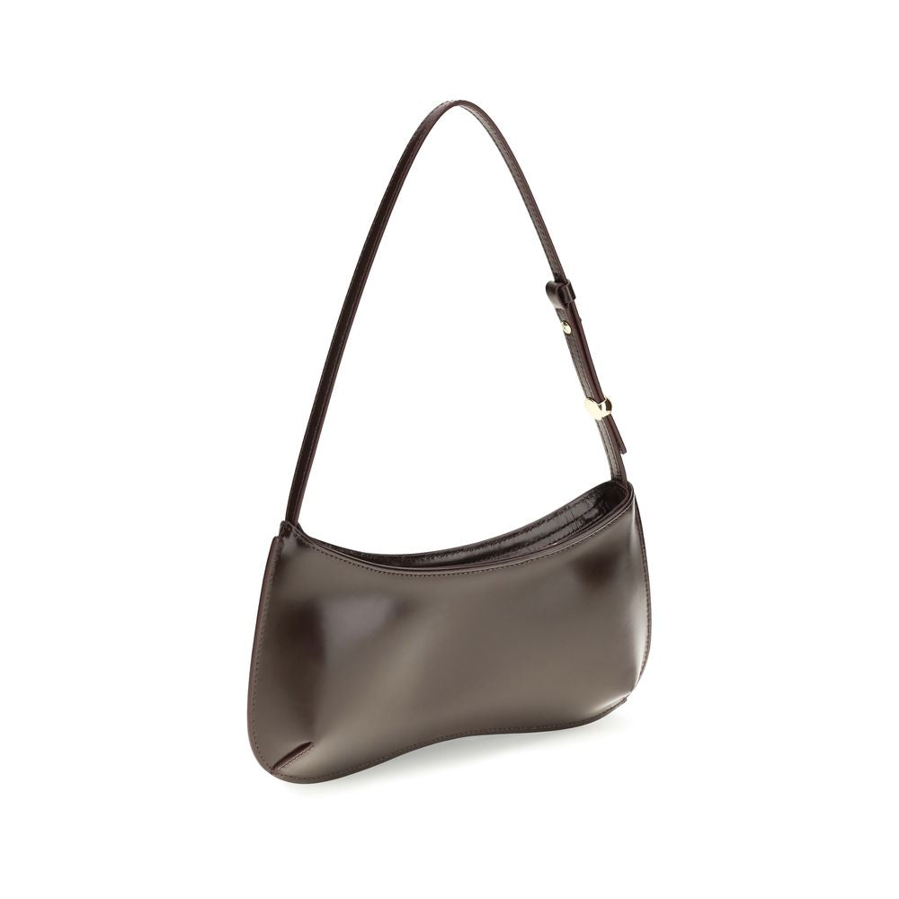Jacquemus Braune Kalbsleder Bos Taurus Schultertasche