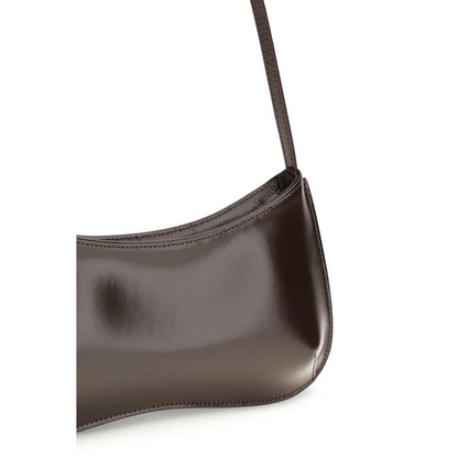 Jacquemus Braune Kalbsleder Bos Taurus Schultertasche