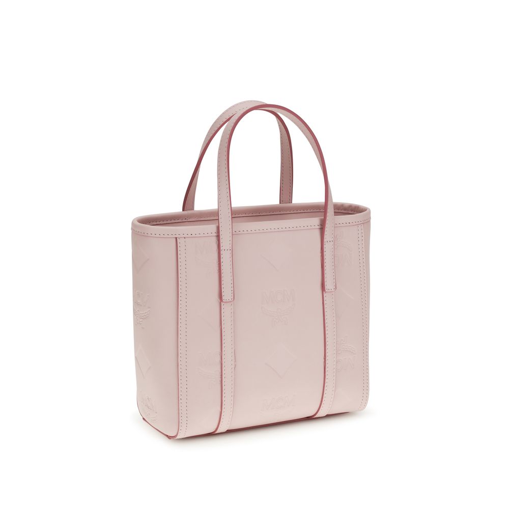 MCM Multicolor Calf Leather Bos Taurus Schultertasche