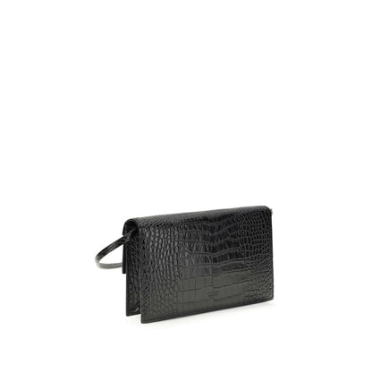 Tom Ford Schwarze Bos Taurus Kalbsleder Schultertasche