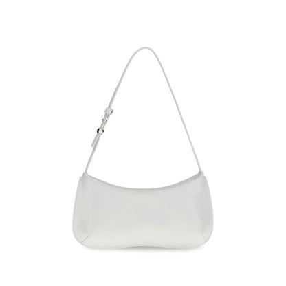 Jacquemus Weiße Bos Taurus Kalbsleder Schultertasche