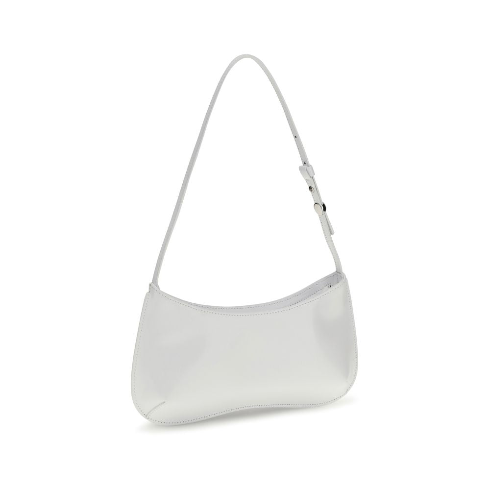 Jacquemus Weiße Bos Taurus Kalbsleder Schultertasche