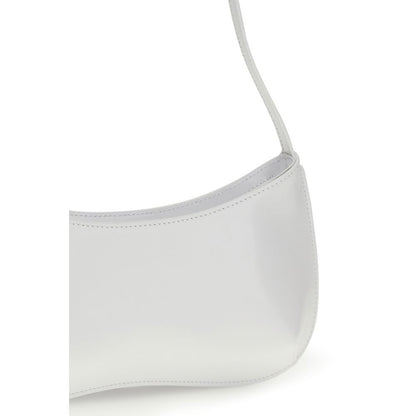 Jacquemus Weiße Bos Taurus Kalbsleder Schultertasche