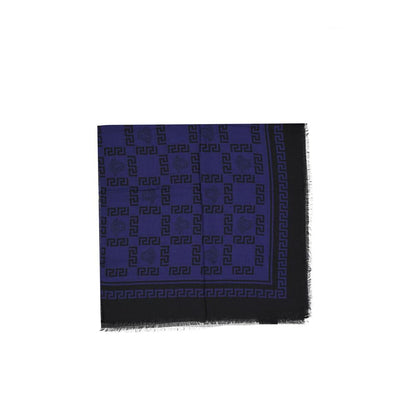 Versace Blauer Modal-Schal