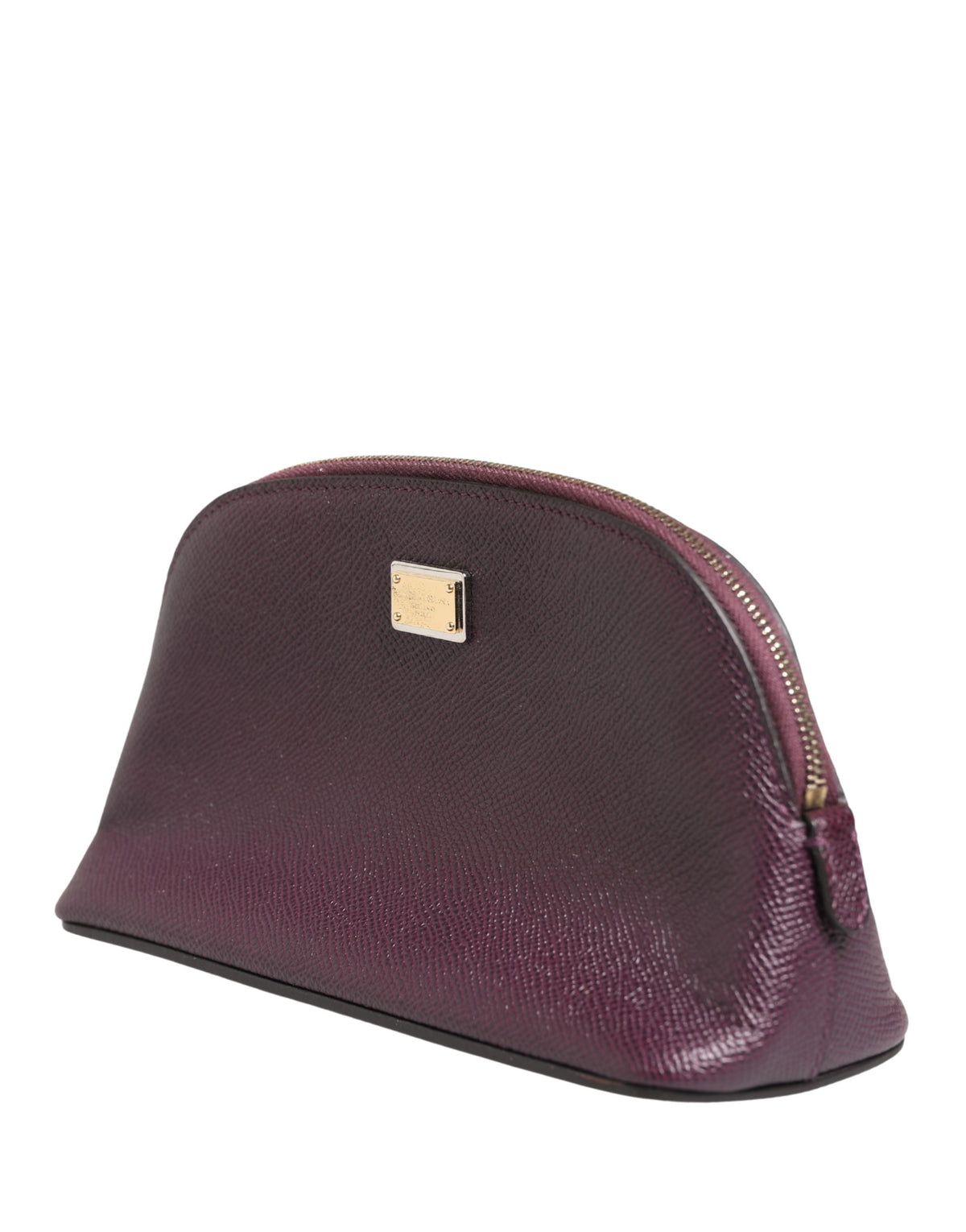 Dolce & Gabbana Purple Leather Wallet