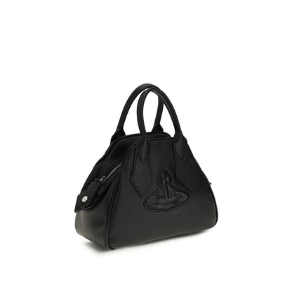 Vivienne Westwood Schwarze Kalbsleder Bos Taurus Handtasche