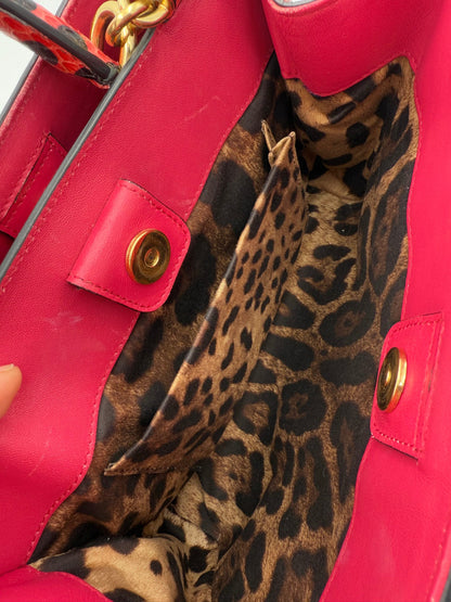 Dolce & Gabbana DOLCE & GABBANA Sicily Handtasche aus Reptil-Leder