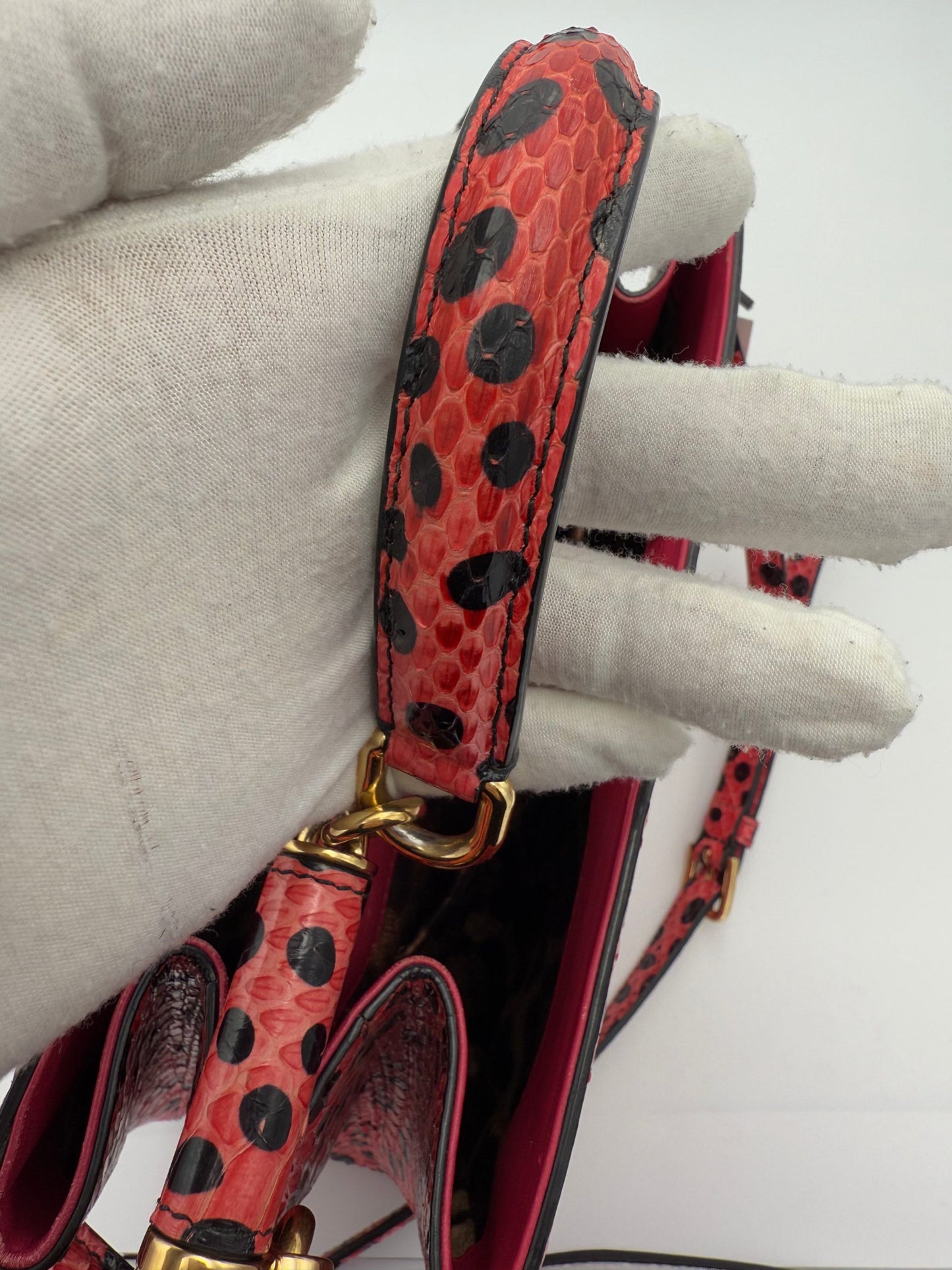 Dolce & Gabbana DOLCE & GABBANA Sicily Handtasche aus Reptil-Leder