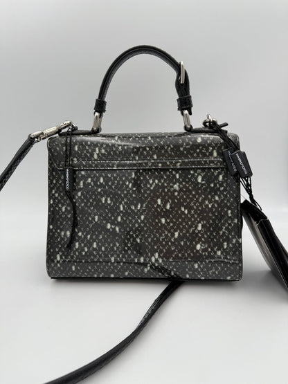 Dolce & Gabbana DOLCE & GABBANA Monica Handtasche aus Python und Lackleder