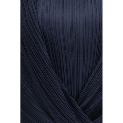 Giorgio Armani Blaue Viskose-Bluse