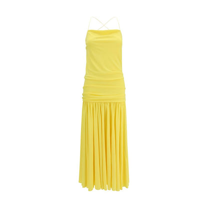 Jacquemus Zweifarbige Viskose-Freizeitkleid