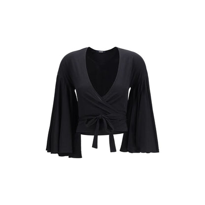 Jacquemus Schwarzes Baumwollhemd