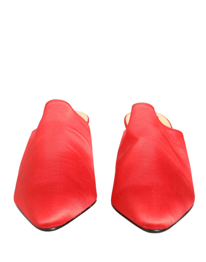 Dolce & Gabbana Ballerine – colore Rosso – Camoscio