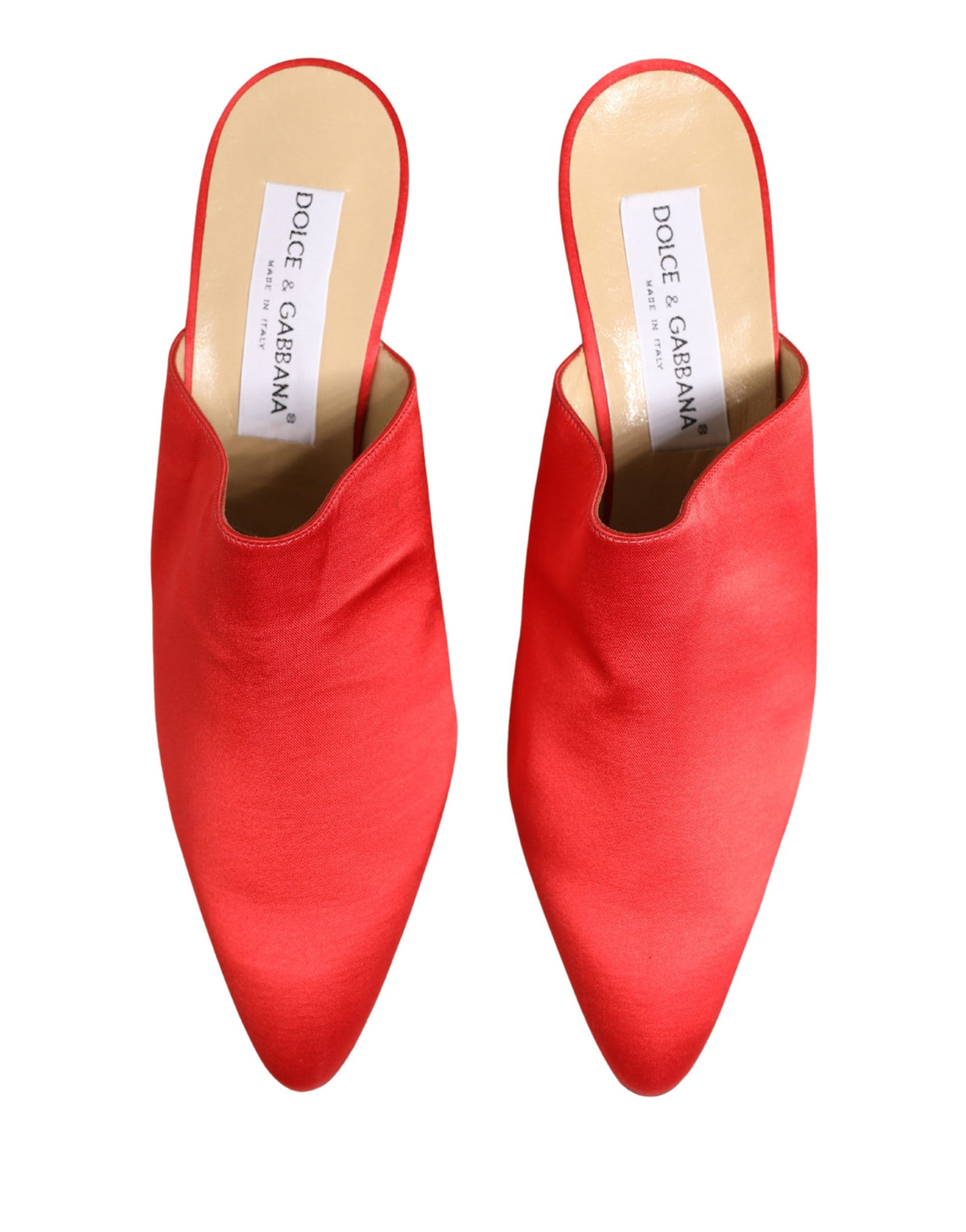 Dolce & Gabbana Ballerine – colore Rosso – Camoscio