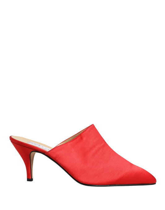 Dolce & Gabbana x Sergio Rossi Rote Wildleder-Mules