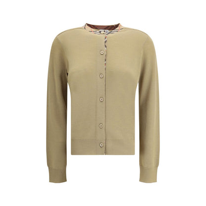 Burberry Brauner Wollcardigan