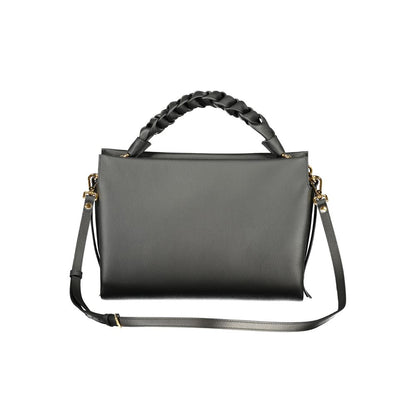 Coccinelle Schwarze Leder Damentasche