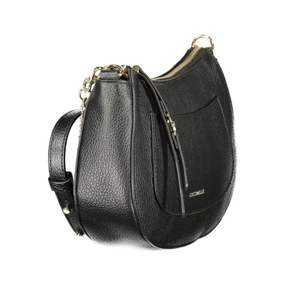 Coccinelle Schwarze Lederhandtasche