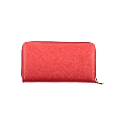 Coccinelle Rote Ledergeldbörse