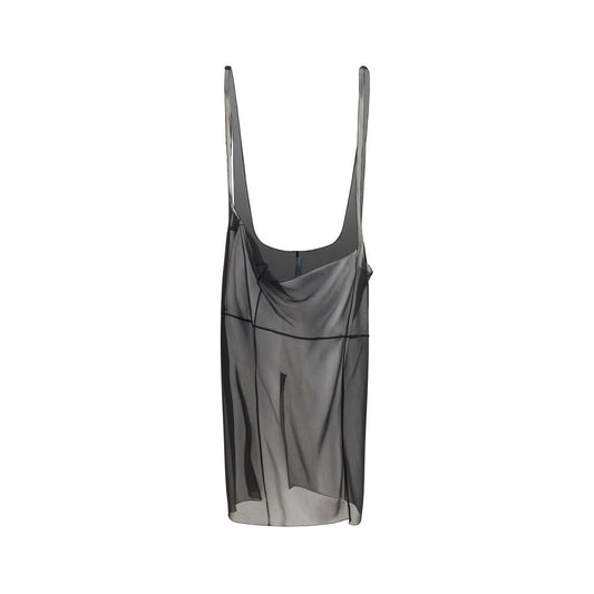 Prada Schwarzer Midirock aus Polyester