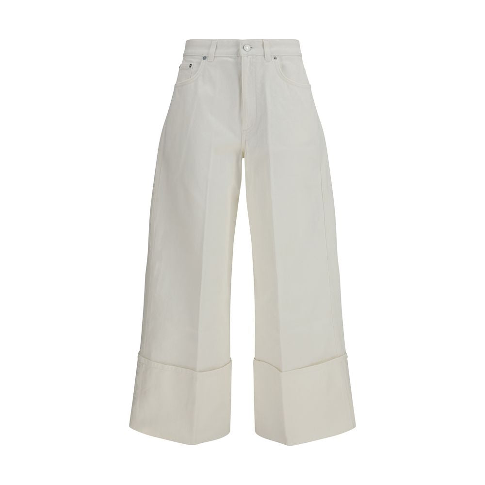 Givenchy Weiße Baumwoll-Jeans Denim