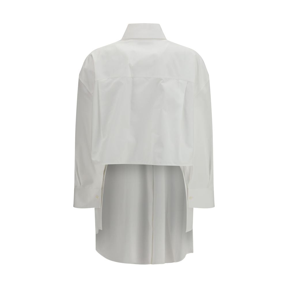 Givenchy Weißes Baumwollkleidhemd