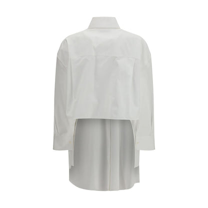 Givenchy Weißes Baumwollkleidhemd