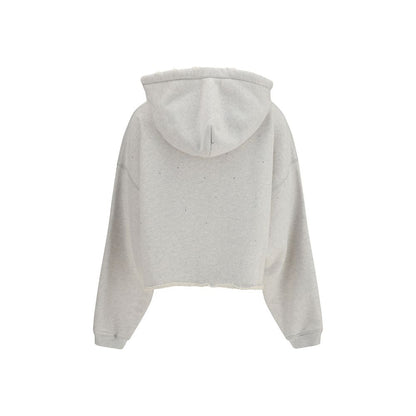 Golden Goose Grauer Baumwollpullover