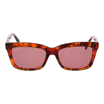Max Mara Braune Sonnenbrille aus Kunststoff