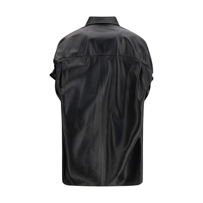 Balenciaga Schwarzes Lamm Ovis Aries Aries Kurzarmhemd