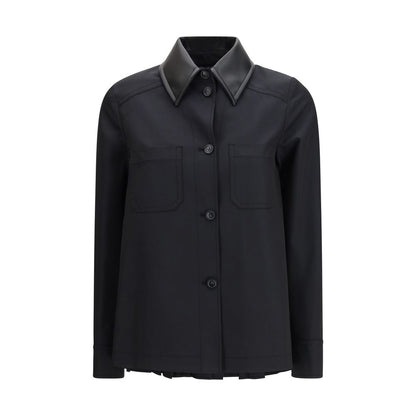 Max Mara Schwarzes Hemd aus Polyester
