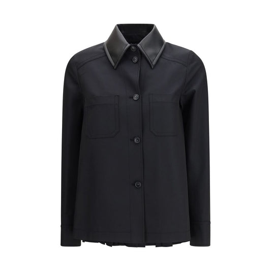 Max Mara Schwarzes Hemd aus Polyester