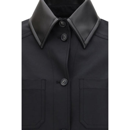 Max Mara Schwarzes Hemd aus Polyester