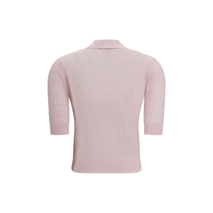 Max Mara Mehrfarbiges Seiden-Kurzarmhemd