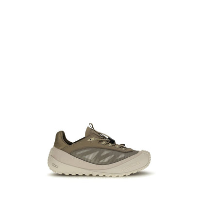 Moncler Graue Sportschuhe aus Polyester