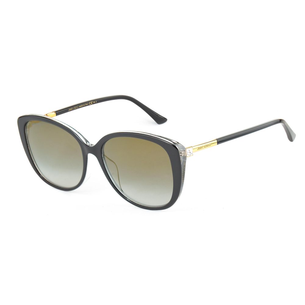 Jimmy Choo Schwarze Sonnenbrille aus Acetat