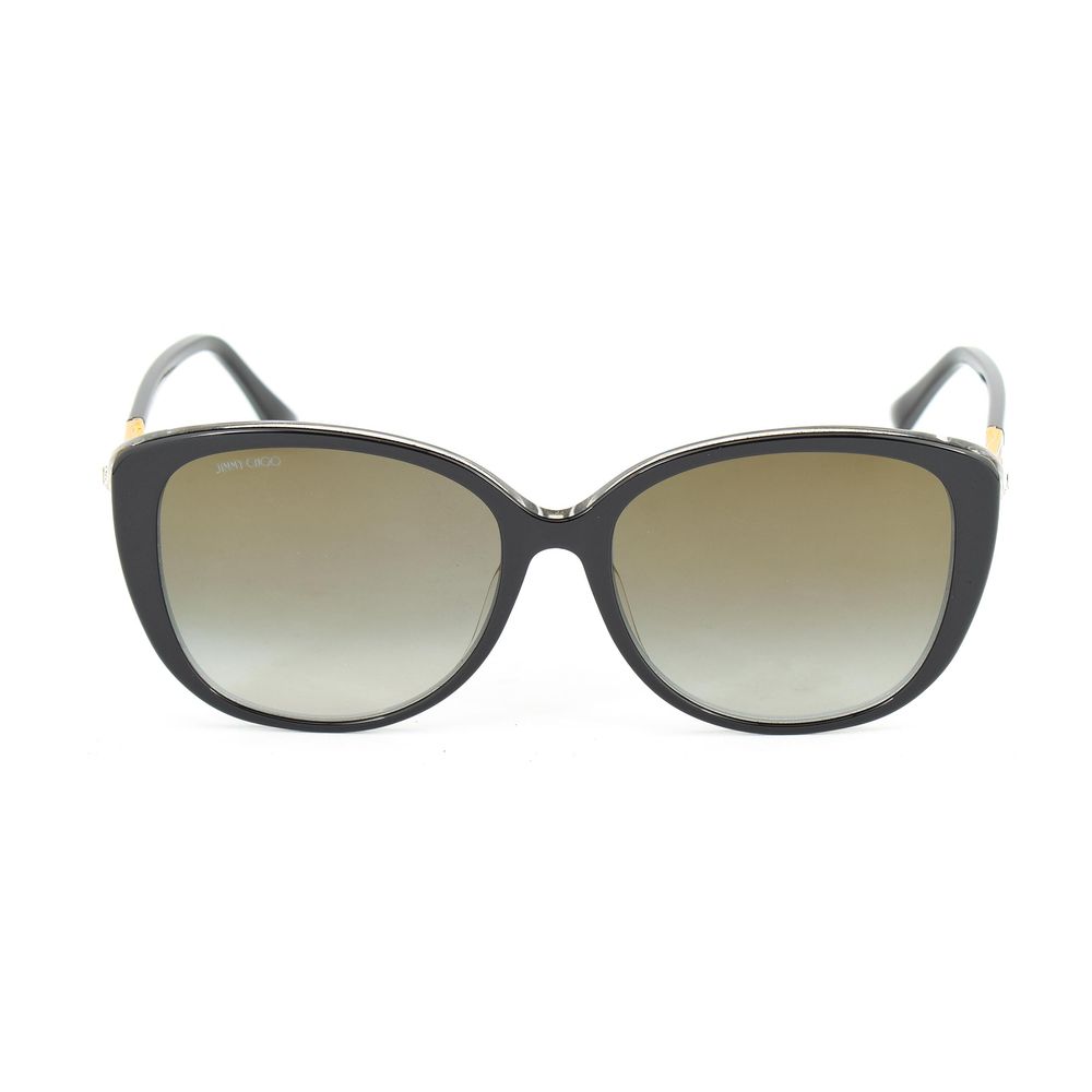 Jimmy Choo Schwarze Sonnenbrille aus Acetat