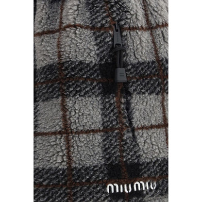 Miu Miu Mehrfarbiger Minirock aus Nylon